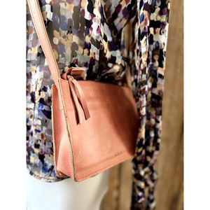 NWT Able leather crossbody handbag